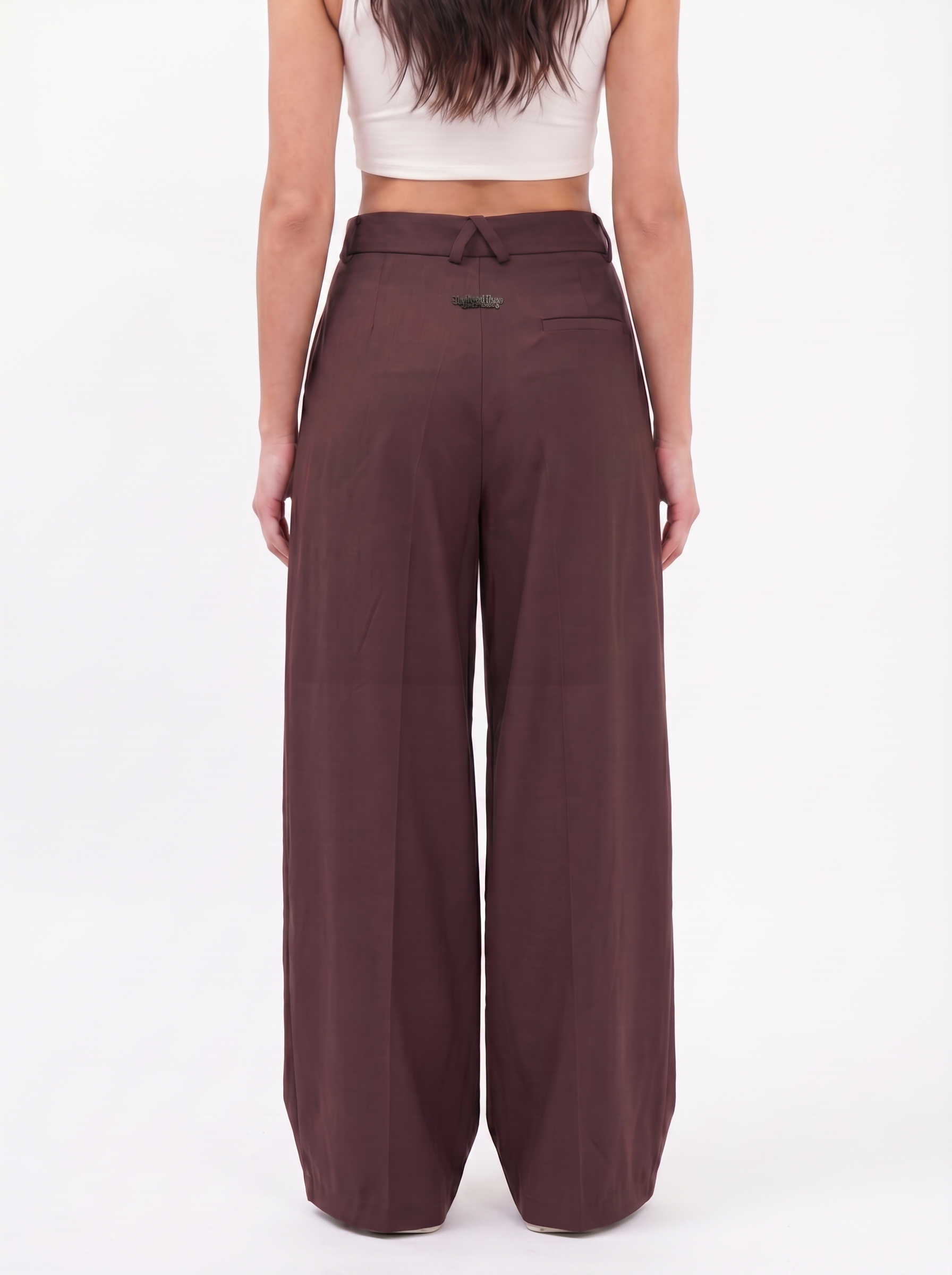 Pleated folded pants